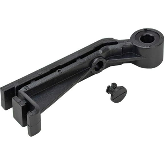 FilterMee Brand Black Nylon Replacement Pivot Support Bracket with Lock Pin for Framed Swing Pivolok Shower Door.