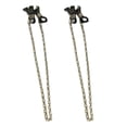 thumbnail image 5 of 2Pcs Glasses Chain Anti-fall Metallic Anti-slip High Gloss Anti-lost Fashion Jewelry Elegant Eyeglasses Holder Strap Daily Life Supply, 5 of 7