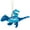 Blue, variant on Felt Ornament - Flying Dragons