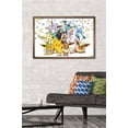 thumbnail image 2 of Pokémon - Pikachu, Eevee, And Its Evolutions Wall Poster, 22.375" x 34", Framed, 2 of 3