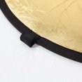 thumbnail image 5 of Disque Multifonction 2-en-1 Pliable pour Photographie Réflecteur Argent/or 80cm, 5 of 5