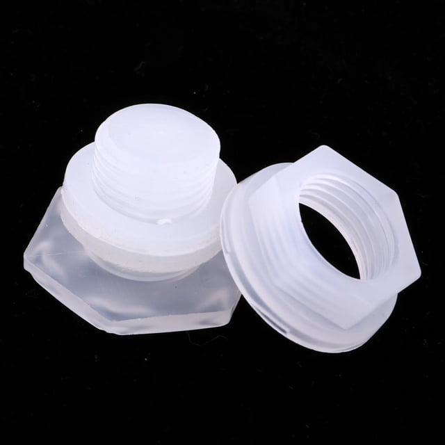 Cubo de Agua Tapón de Paso Tapón de Parada Tapón de Tapón para Tuberías de Válvulas 3.3 * 4.3 Soledad Tapón transparente Tapón de agua