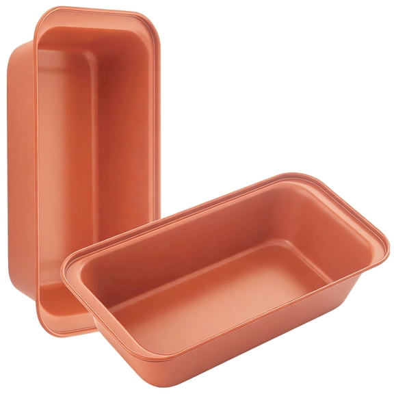 Bakdcore 2-Pack Loaf Pan, Nonstick Banana Bread Pan, 9x5 Inch Banana Bread Pan, Stackable Loaf Pan for Homemade Bread, Loaf Pan for Family Parties, Beginner Bakers