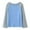 Light Blue, variant on Toddler Girl Ruffle Long Sleeve T-Shirt Little Girls Casual Long Sleeve Raglan Sleeve T Shirts Crewneck Tunic Tops Kids Teen Color Block Tee Blouses Autumn Clothes Purple,Size 10-11 Years