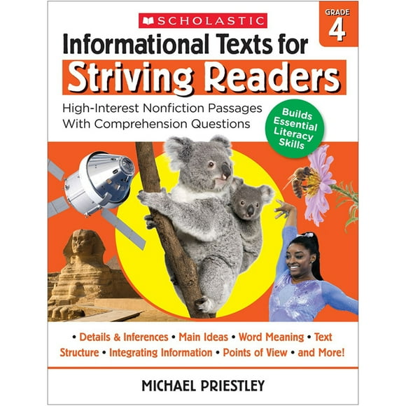 SCHOLASTIC Enseignants Ressources INFO Textes pour STRIVNG Lecteurs GR 4