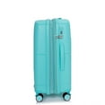 thumbnail image 4 of 3 Piece Luggage Sets,Lightweight Durable Expandable Hardshell Suitcase,Double Spinner Wheels PP Luggage with TSA Lock,20/24/28,Lake Blue, 4 of 7