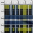 thumbnail image 1 of oneOone Cotton Poplin Fabric Madras Check Print Fabric By The Yard 42 Inch Wide, 1 of 4
