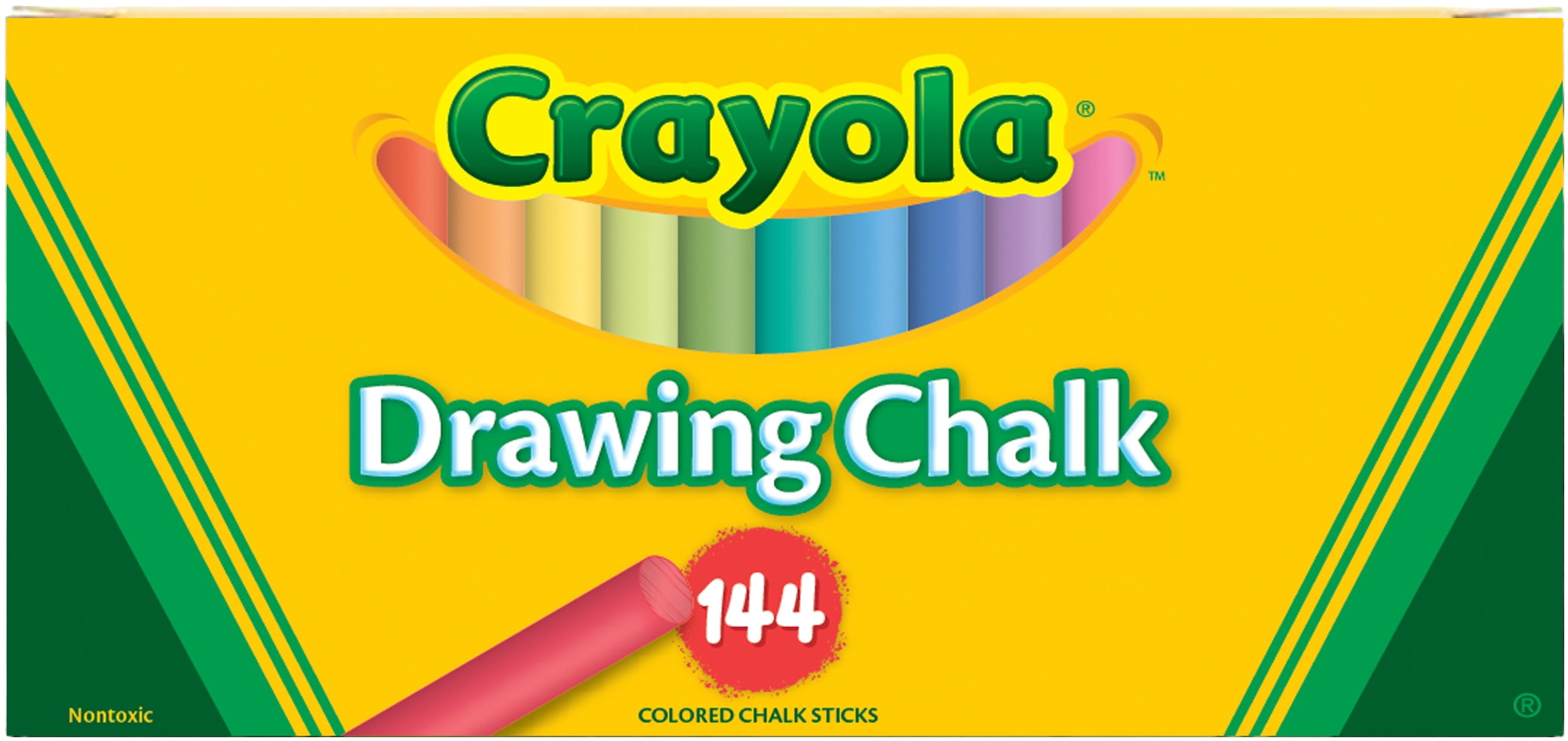 Crayola Chalkboard Chalk Stick Sets - 12/packs – K. A. Artist Shop