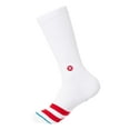 thumbnail image 4 of Stance Unisex Socks 3-Pack - The Og, Logo, Stripes, Crew Socks Grey/White/Green 43-47, 4 of 10
