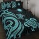 thumbnail image 1 of Juego de cama acolchado Islas Marshall - Tortuga Tentáculo Turquesa, 1 of 5