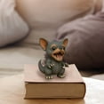 thumbnail image 4 of Cute Monster Dogs, Funny Dog Figurine Home Decor, Handmade Dog Sculpture for Home Office Desktop Bookshelf, Monster Puppy Statue Memory Gifts for Pet Lovers, 4 of 5