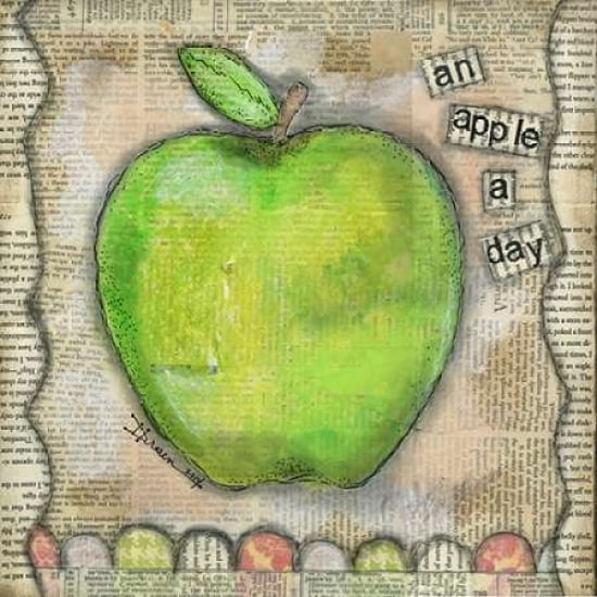 An Apple A Day Canv