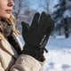 thumbnail image 5 of Guantes calefactables para hombre y mujer, con pantalla táctil, impermeables, con USB, para invierno, para conducir, ciclismo, caza y senderismo., 5 of 7