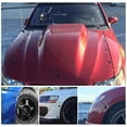 thumbnail image 3 of 2PCS Carbon Fiber Style Quick Release Latch Push Button Bumper Hood Bonnet, 3 of 5