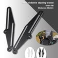 thumbnail image 5 of 1 pair CNC Motorcycle Accessories Retrofit Accessories Bracket Kits Windscreen Adjusters Windscreen Holder Windshield Bracket Motorcycle Support Holder BLACK, 5 of 8