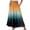 Dark Green#01, variant on Women Skirt Boho Gradient High Waisted Flowy Maxi Skirts Tiered Long Skirts with Pockets for Summer Beach Vacation