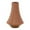 Orange Ribbed Solid Tulip 9" x 9" x 13", variant on DecMode 20" Ribbed Orange Ceramic Vase