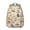 Beige-22, variant on Colorful Checkered School Bag - Ergonomic Waterproof Backpack with Padded Back Panel & Side Pocket for Daily Use