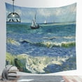 thumbnail image 1 of Oil Painting Tapestries Hippie Blanket Gypsy Tapestry Bedspread Wall Hanging Home Decoration, 1 of 3