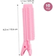 thumbnail image 4 of 10 rulos y pinzas para el cabello con flequillo, rizadores sin calor para dar volumen y peinar en casa (color rosa)., 4 of 5