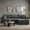 Dark Gray- Right Chaise, variant on ReNest 2-Piece Modular Sectional Sofa 109" with Left-Arm Loveseat & Right-Arm Chaise, Boneless Cloud Sofa, No Assembly, Pet-Friendly Chenille, Cream