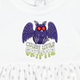 thumbnail image 4 of Inktastic Cutest Little Cryptid Mothman Girls Baby Dress, 4 of 5