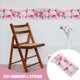 thumbnail image 3 of 1PC Beautiful Floral Pattern Wallpaper Border Sticker Waistline Wall Sticker Waterproof Self-Adhesive Border Decal for Home Bathroom Kitchen (15x300cm, 3 of 4