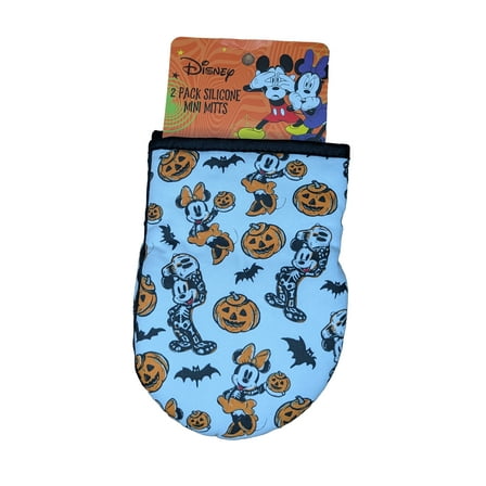 Disney 2 Pack Mini Oven Mitts Halloween Fall Autumn Mickey Minnie