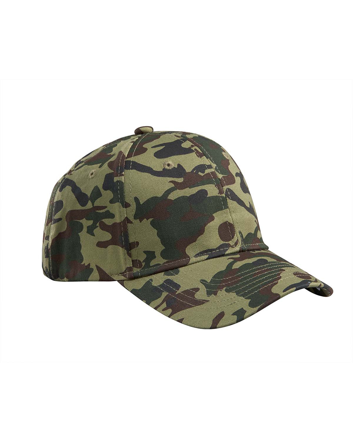 The Big Accessories Structured Camo Hat 