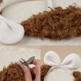 thumbnail image 4 of Animal Cosplay Costumes Dog Ear Headband Tutus Tail for Halloween Cosplay Party, 4 of 16