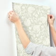 thumbnail image 5 of Chesapeake Vadouvan Sage Jacobean Trail Wallpaper, 5 of 7