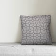 thumbnail image 2 of Creative Products Grey Geometric 20x20 Spun Poly Pillow, 2 of 2