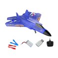 thumbnail image 3 of Avión RC Avión de control remoto Regalo de cumpleaños con luz con estabilizador giroscópico de juguete Adultos Niños Niñas Niños Principiantes Azul, 3 of 10
