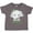 Charcoal, variant on Oma Loves Me- cute elephant Boys or Girls Toddler T-Shirt