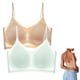 thumbnail image 1 of WILLBEST Brasier Deportivo Mujer Sujetador De Mujer Con Hebilla Frontal Y Borde De Encaje Sin Aro De Acero, Ajuste Sin Costuras, Para Yoga, Dormir, Talla Grande 882, 1 of 3