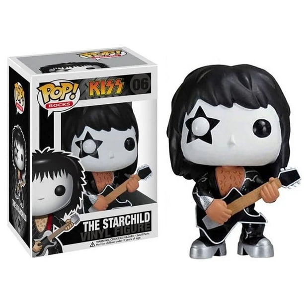 Funko Pop! Rocks – The Demon De Kiss – Figura De Vinilo De 9,5 Cm, Coleccionable Oficial Para Fans De La Música