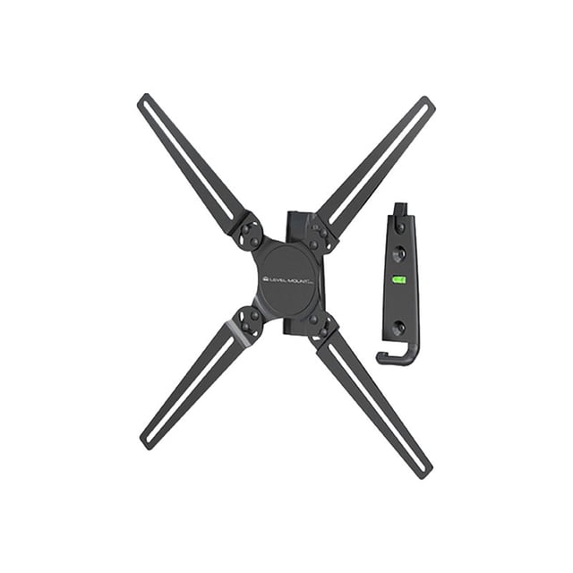 Level Mount Universal Low Profile DC30LP - Mounting kit (wall mount) - for flat panel - black - screen size: 10"-30" - wall-mountable
