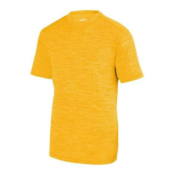 Augusta Sportswear Shadow Tonal Heather Training T-Shirt - Gold, S