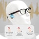 thumbnail image 5 of Smart o Glasses with BT, Polarized/Anti-Blue Light Smart Glasses Built-in Mic & Speakers for Clear Songs & Calls, 5 of 5