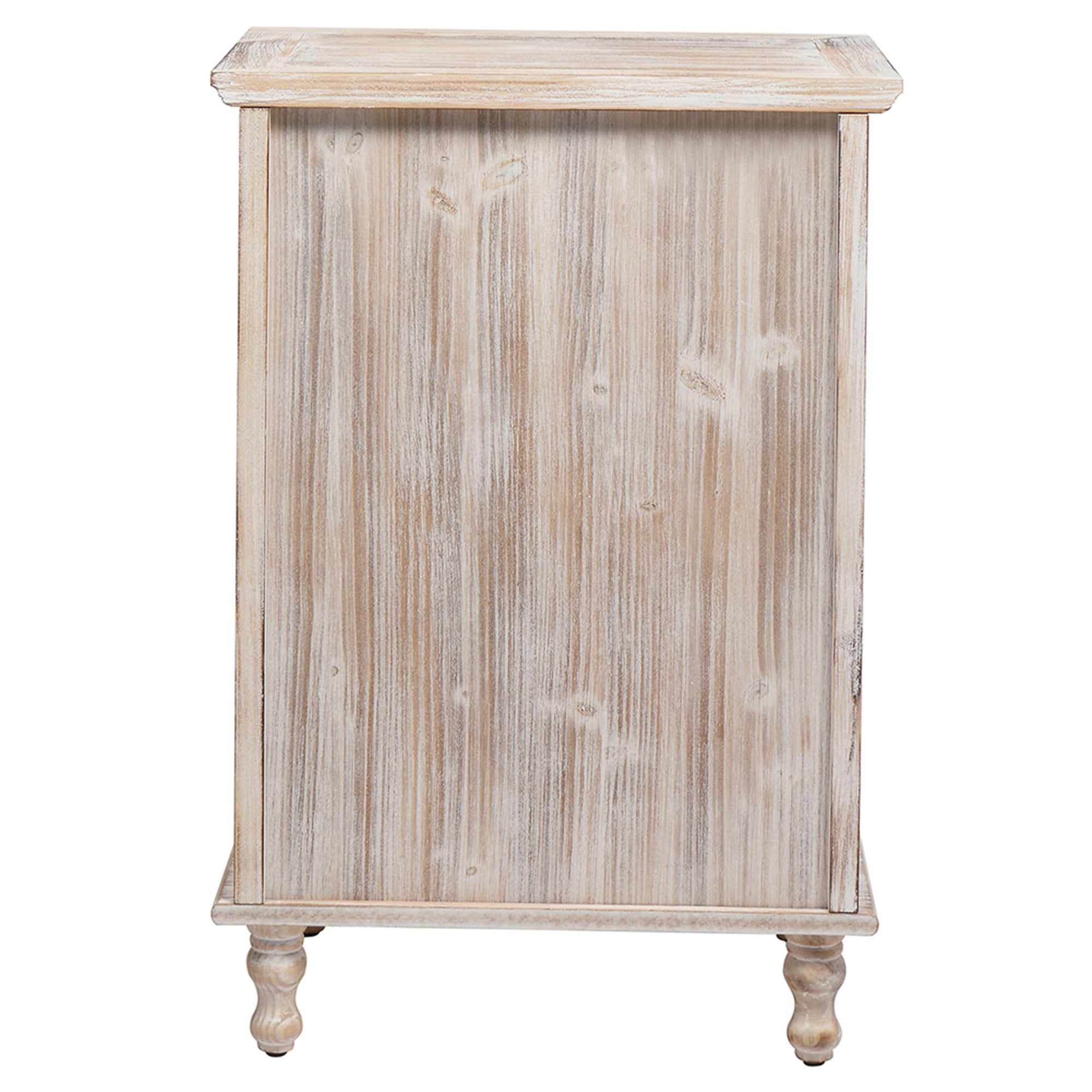 Kepooman 3 Drawer Nightstand, Durable Solid Wood and MDF Finish Fir Construction Decorative Storage Cabinet, Bedroom, Living Room, Entryway Washed White Finish Iron Carved Nightstand Kepooman 3 Drawer Nightstand, Durable Solid Wood and MDF Finish Fir Construction Decorative Storage Cabinet, Bedroom, Living Room, Entryway Washed White Finish Iron Carved Nightstand
