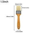 thumbnail image 1 of Lefu 1pc Plastic Handle Paint Brushes for Wall and Furniture Paint Painting Brushes, 1 of 9