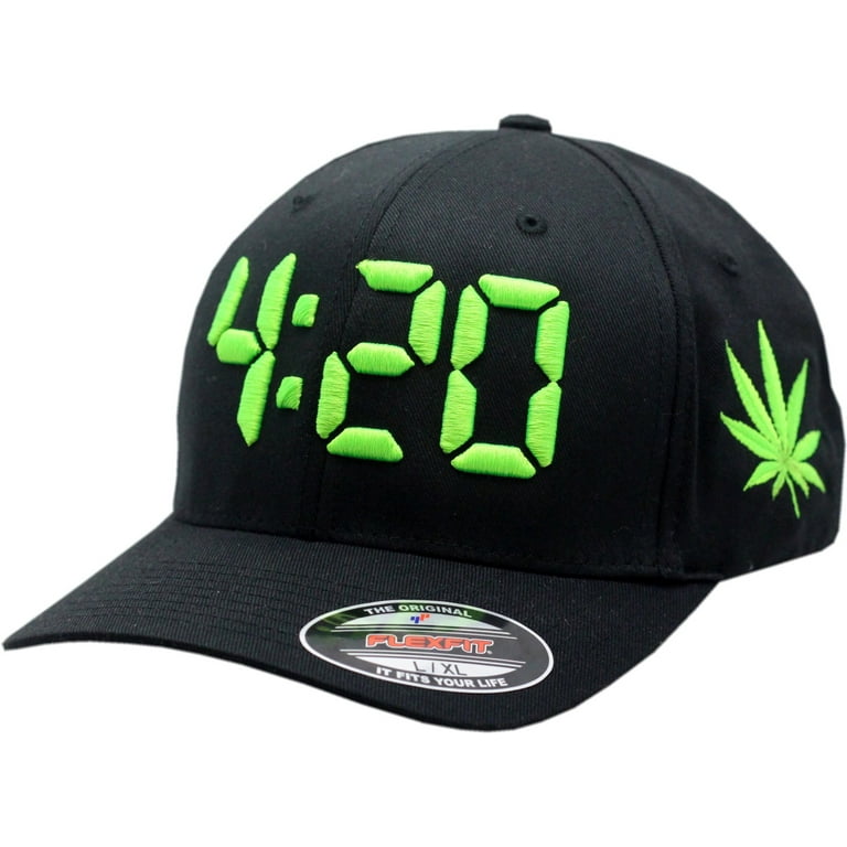 Flex Fit Hat 420 Cannabis