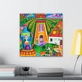 thumbnail image 3 of Silo in Moonlight glow - Canvas, 3 of 10