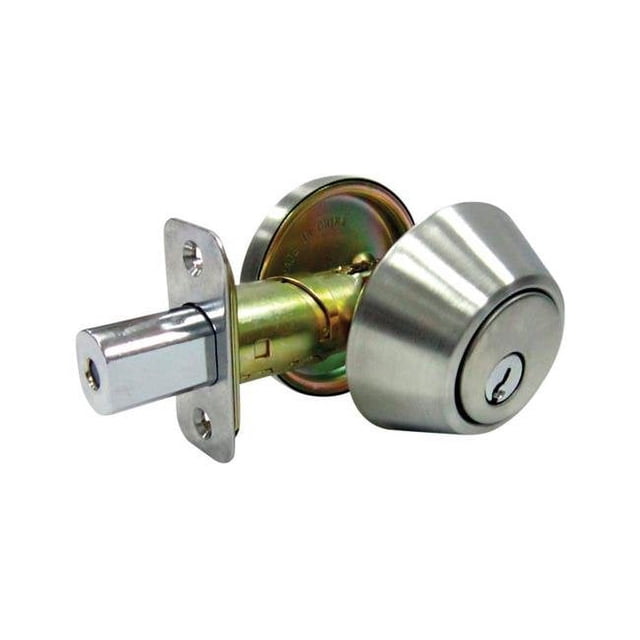 Faultless 5002071 Pêne Dormant en Acier Inoxydable Satiné - Grade 3 ANSI, 1.75 Po