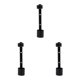 thumbnail image 2 of Advancent Metal Cane Crutch Holder Bracket for Wheelchairs and Rollators Type1 NO1, 2 of 6