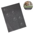 thumbnail image 1 of unbranded 1Pack Splash-proof Cat Food Mat Grey Rectangular for Pet Owners, 1 of 4