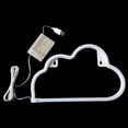 thumbnail image 3 of Letreros de neón de nube, luz de neón de nube LED para decoración de pared, con batería o USB, decoración en forma de letrero de nube, luces de pared para dormitorio, estética, adolescente,, 3 of 5