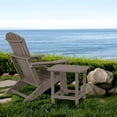 thumbnail image 5 of Aoodor Outdoor Adirondack Side Table, Classic Modern Design HDPE End Table for Patio, Garden, Lawn, 5 of 8