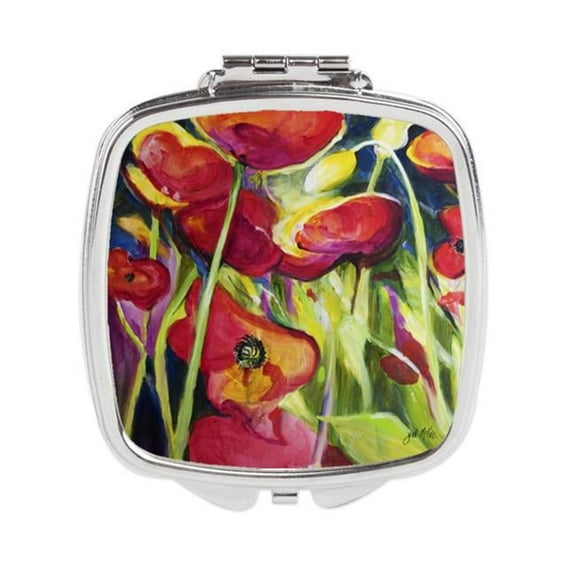 Poppies Compact Mirror