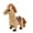 Khaki, variant on Gaiwos Electric Horse Plush Toy 8.3 inches, Simulated Horse Walking Sound, Wagging Tail, Interactive Sound Pony for Holiday Play & Festive Home Decor